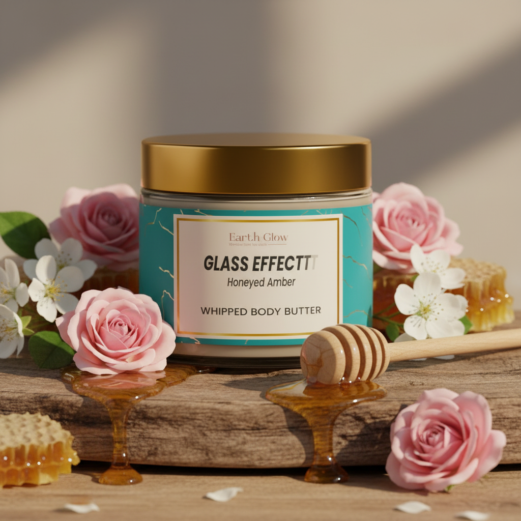 Glass Effect, Velvety Whipped Body Butter | Honeyed Amber