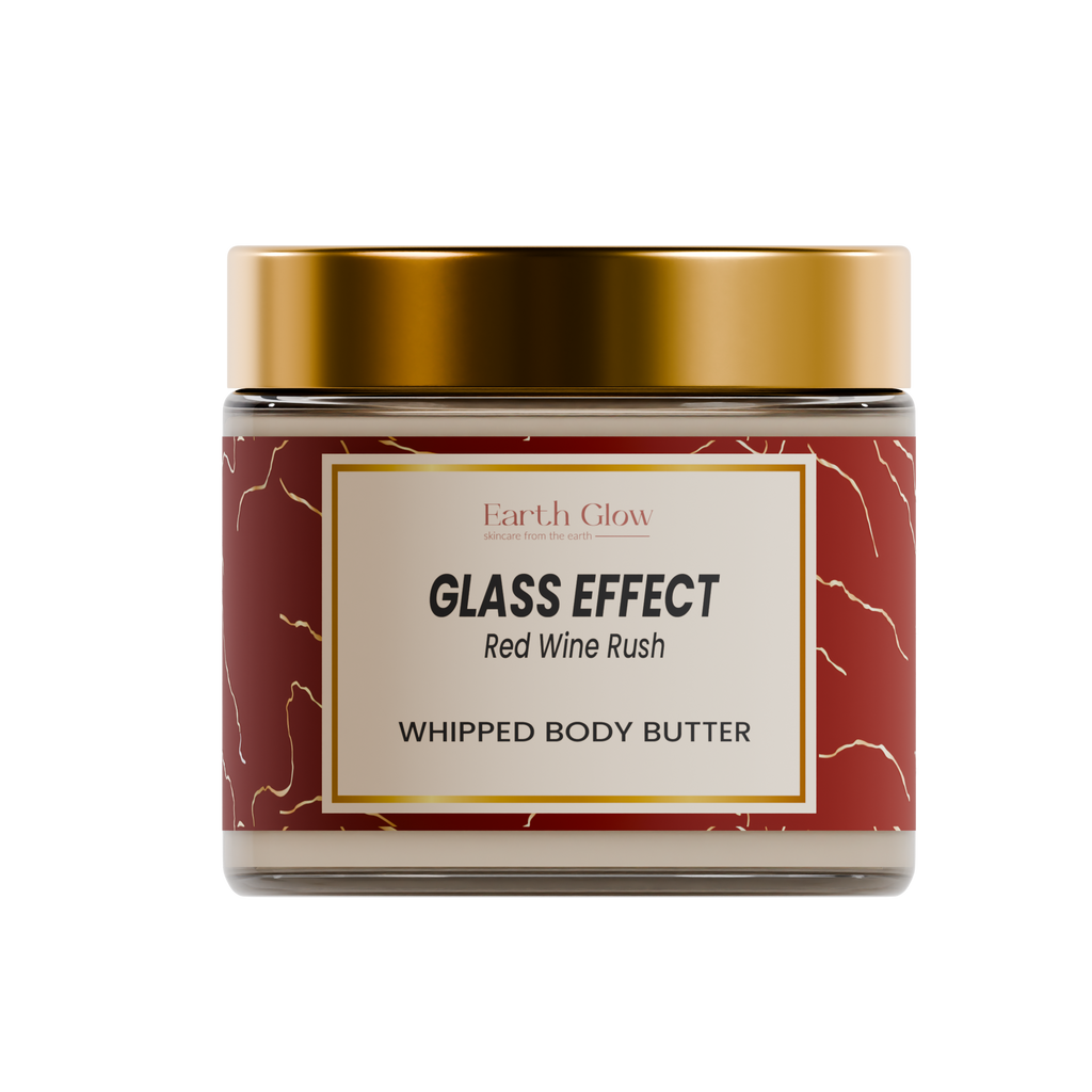 Glass Effect, Velvety Whipped Body Butter l Red Wine Rush