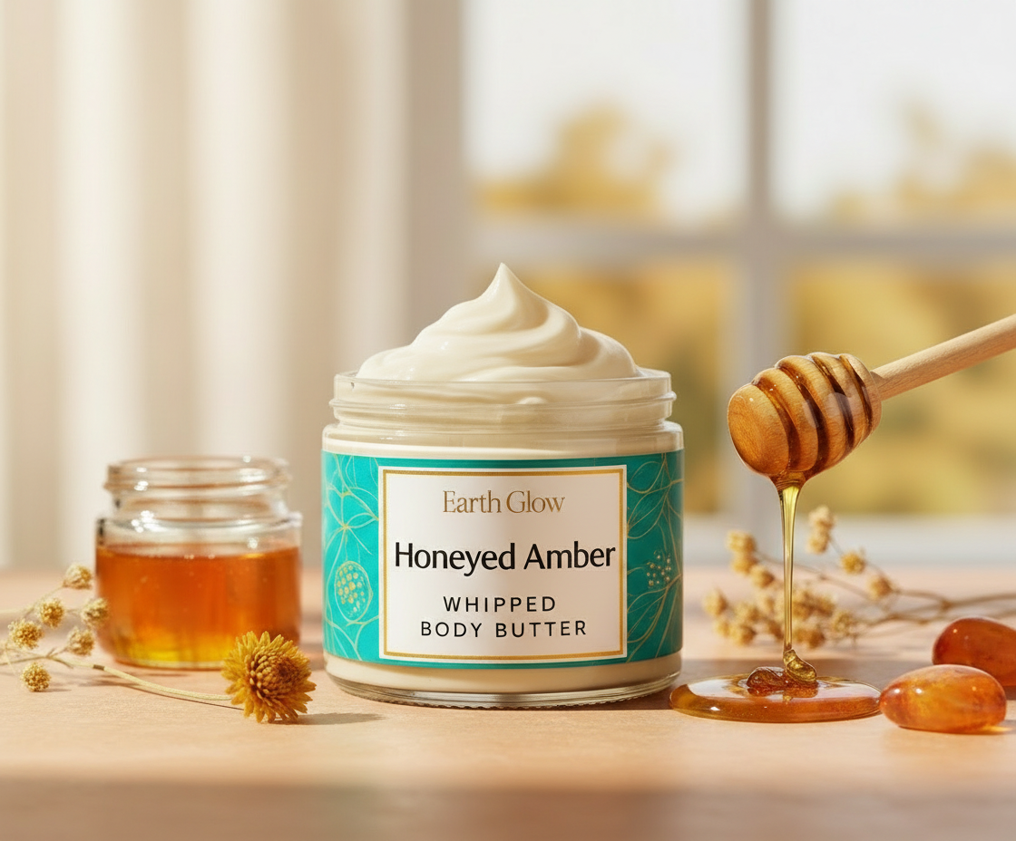 Velvety Whipped Body Butter | Honeyed Amber